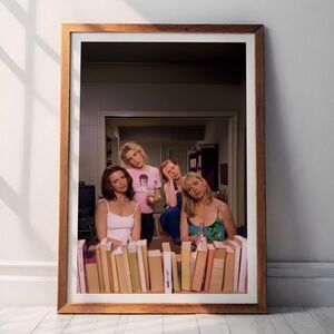 SATC Sex & the City Divine Feminine Judgment High Quality Custom Print UNFRAMED